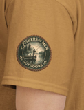 Cane Poles and Honey Holes Fishing T-Shirt — Vintage Outdoorsman Tee