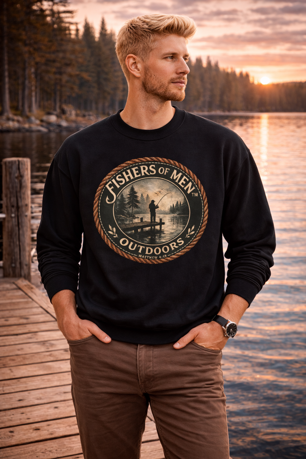 Fishers of Men Outdoors Sweatshirt
