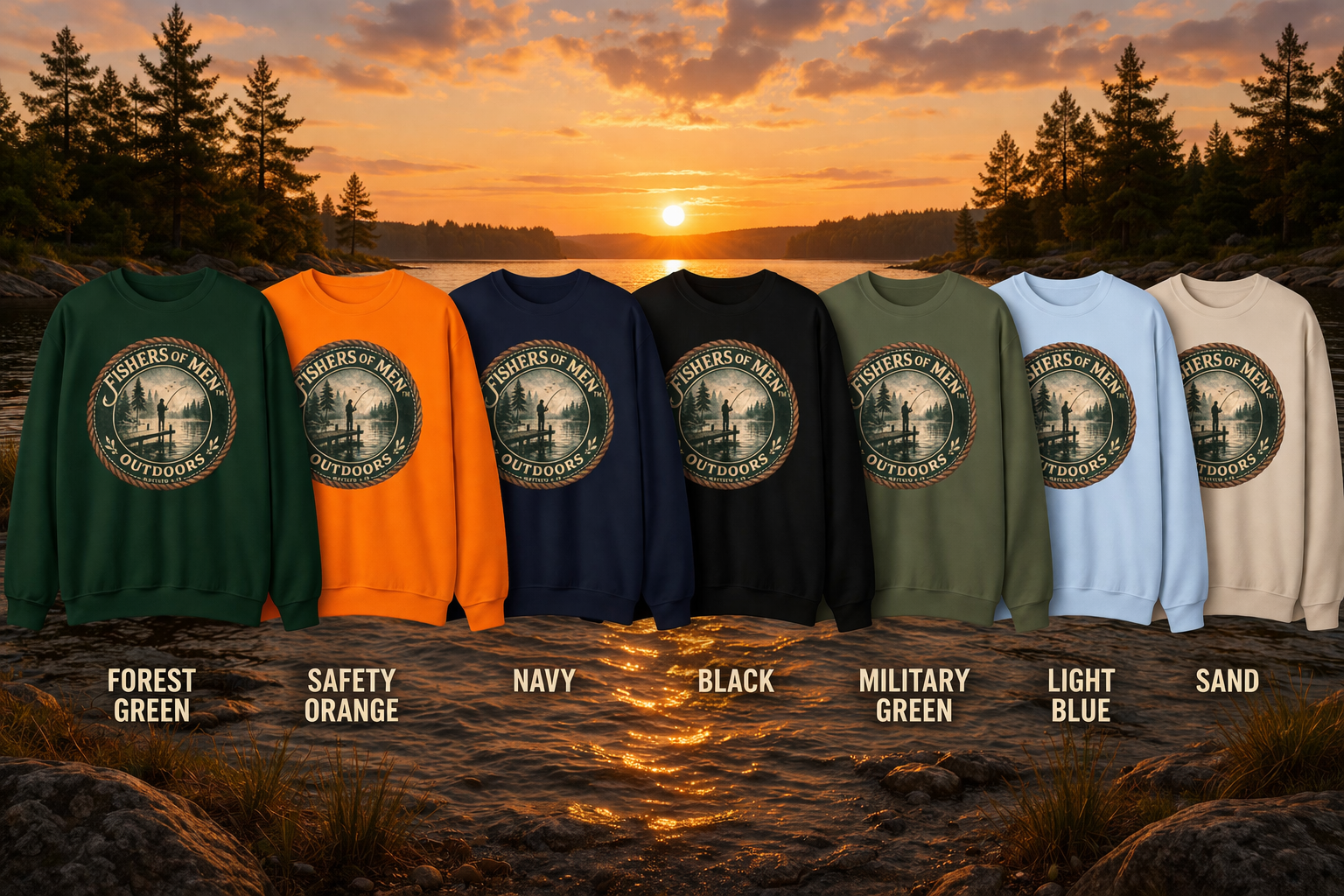 Fishers of Men Outdoors Sweatshirt