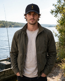 BlackSheep Distressed Embroidered Fishing Hook Hat