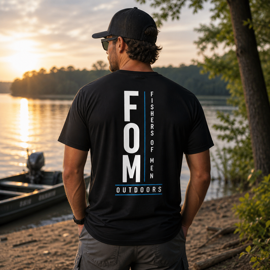 FOM Vertical Fishers of Men Performance Tee