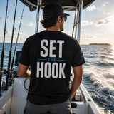 Set The Hook Performance Tee — Fishing Graphic Shirt
