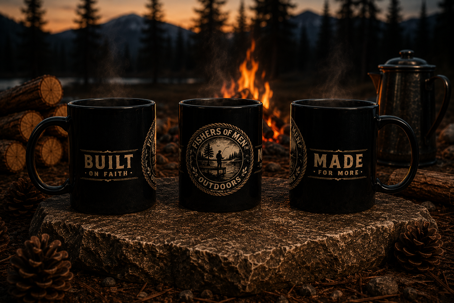Built on Faith, Made for More 11oz. Coffee Mug