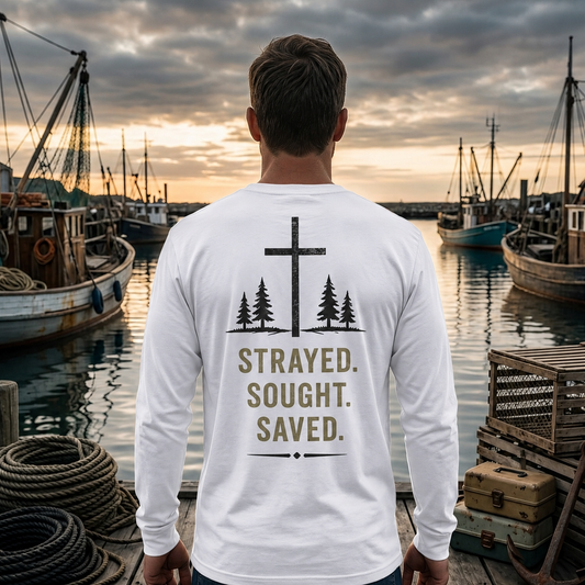 Strayed. Sought. Saved. Performance Long Sleeve