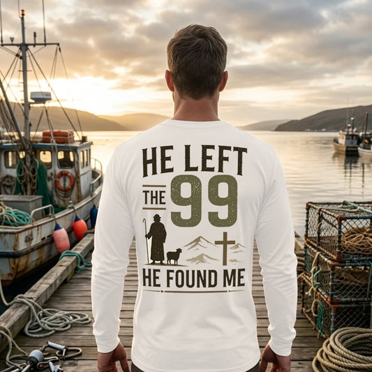 He Left the 99 Long Sleeve T-Shirt