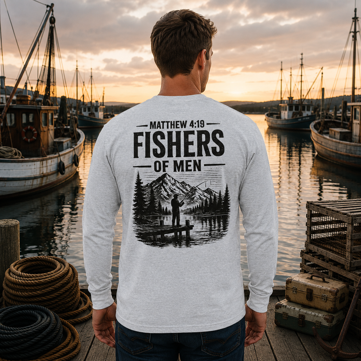 Fishers of Men Long Sleeve Tee