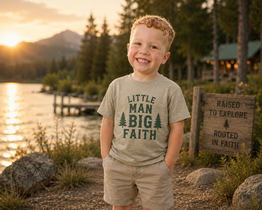 Toddlers - Little Man Big Faith