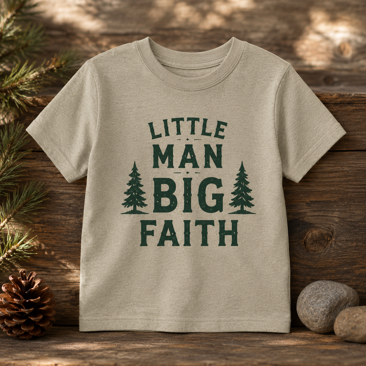 Toddlers - Little Man Big Faith