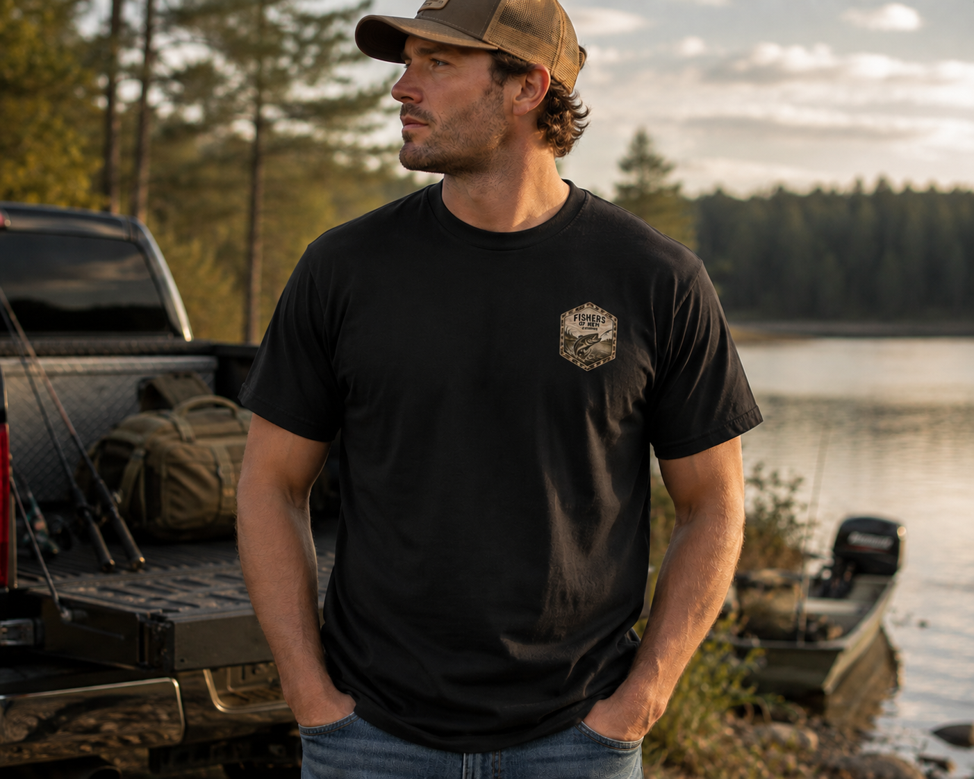 Reel Faith Bass Tee