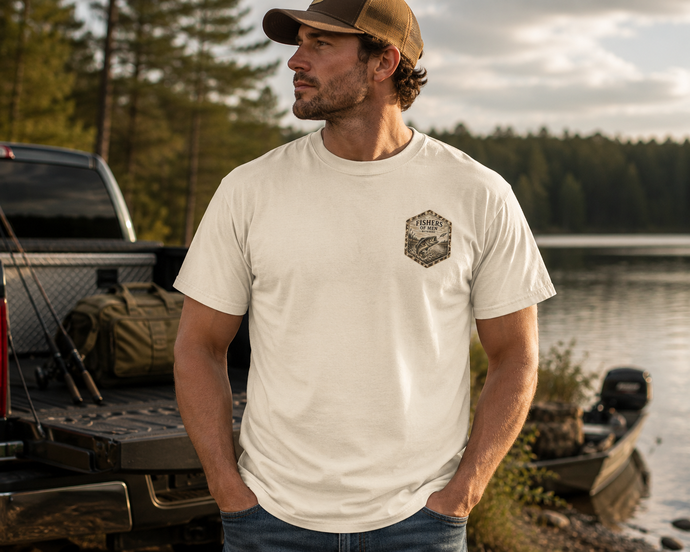 Reel Faith Bass Tee