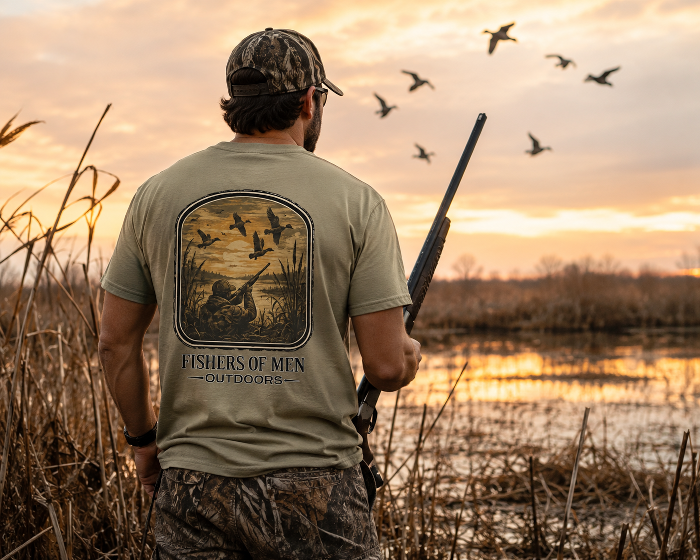 Backwater Duck Hunt Tee