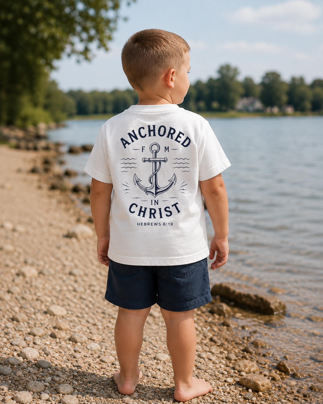 Toddler - Anchored in Christ T-Shirt