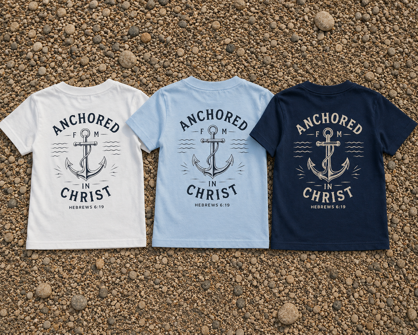Toddler - Anchored in Christ T-Shirt