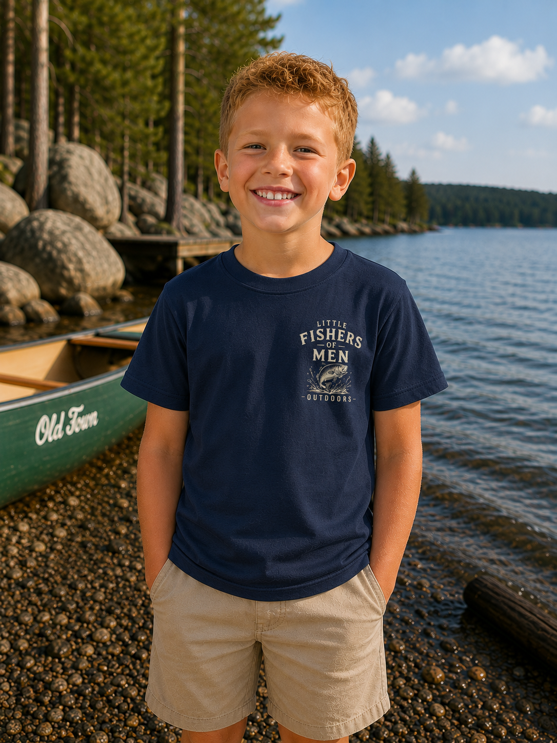 Kids - Anchored in Christ Tee