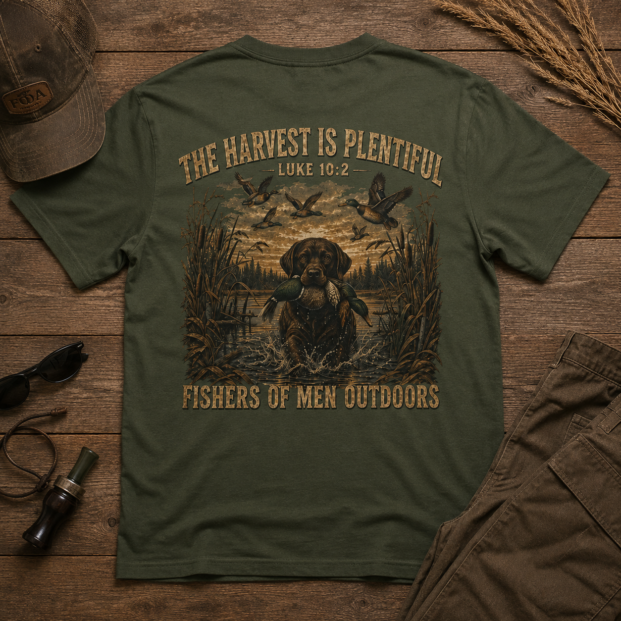 The Harvest Is Plentiful Tee