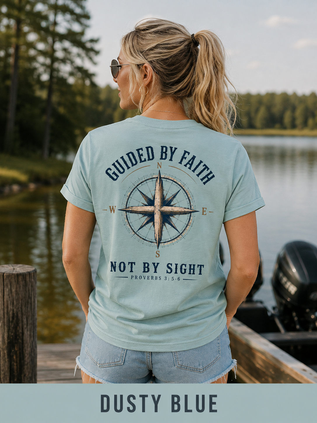 Guided by Faith Tee