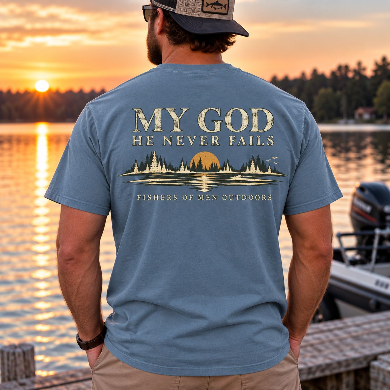 He Never Fails Tee