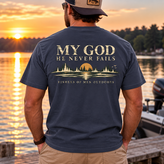 He Never Fails Tee