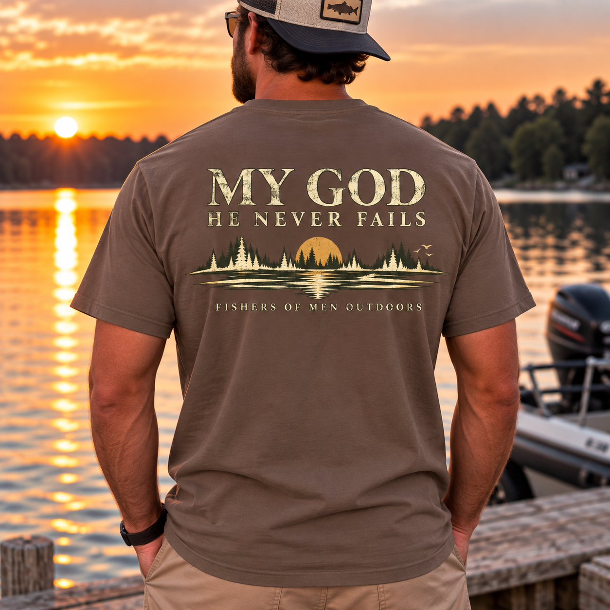 He Never Fails Tee