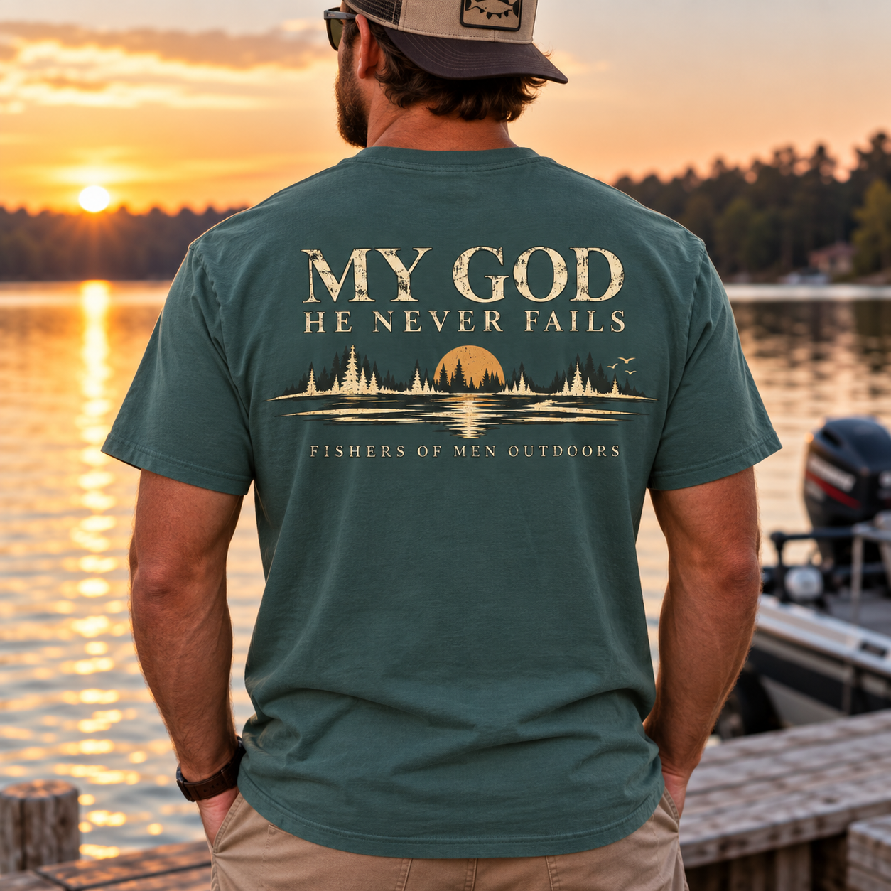 He Never Fails Tee