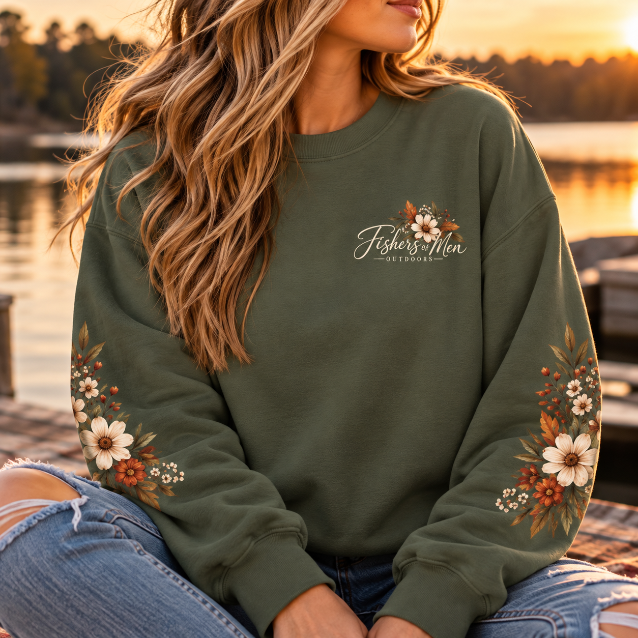 Raised on Grace Crewneck Sweatshirt