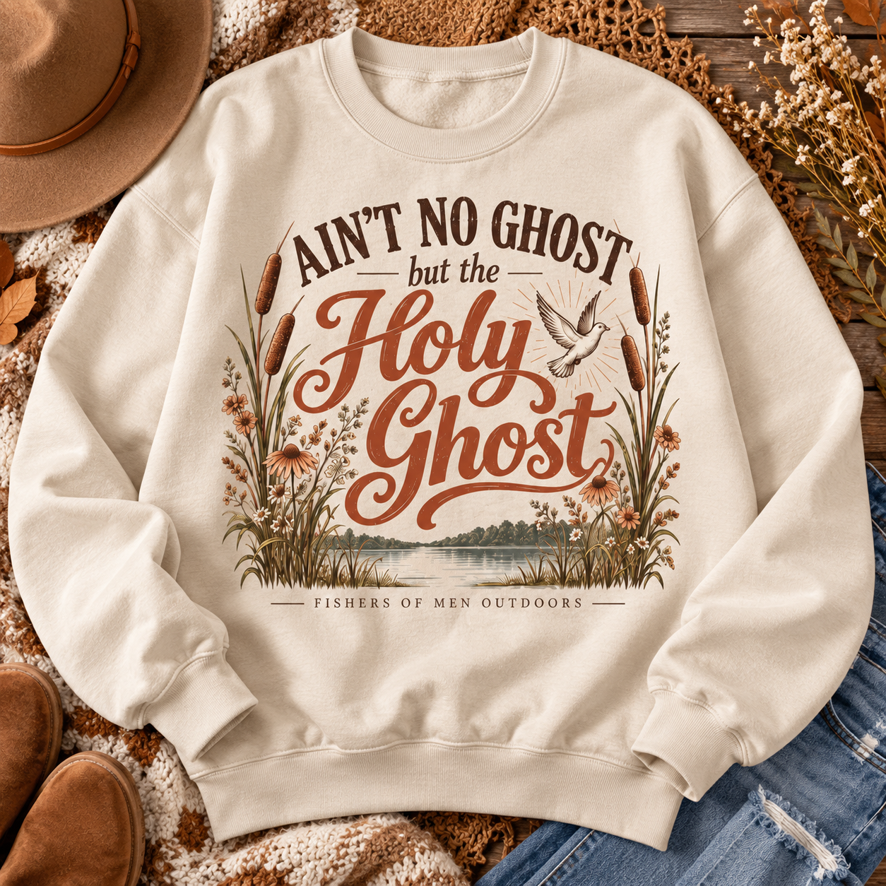 Ain't No Ghost but the Holy Ghost Sweater