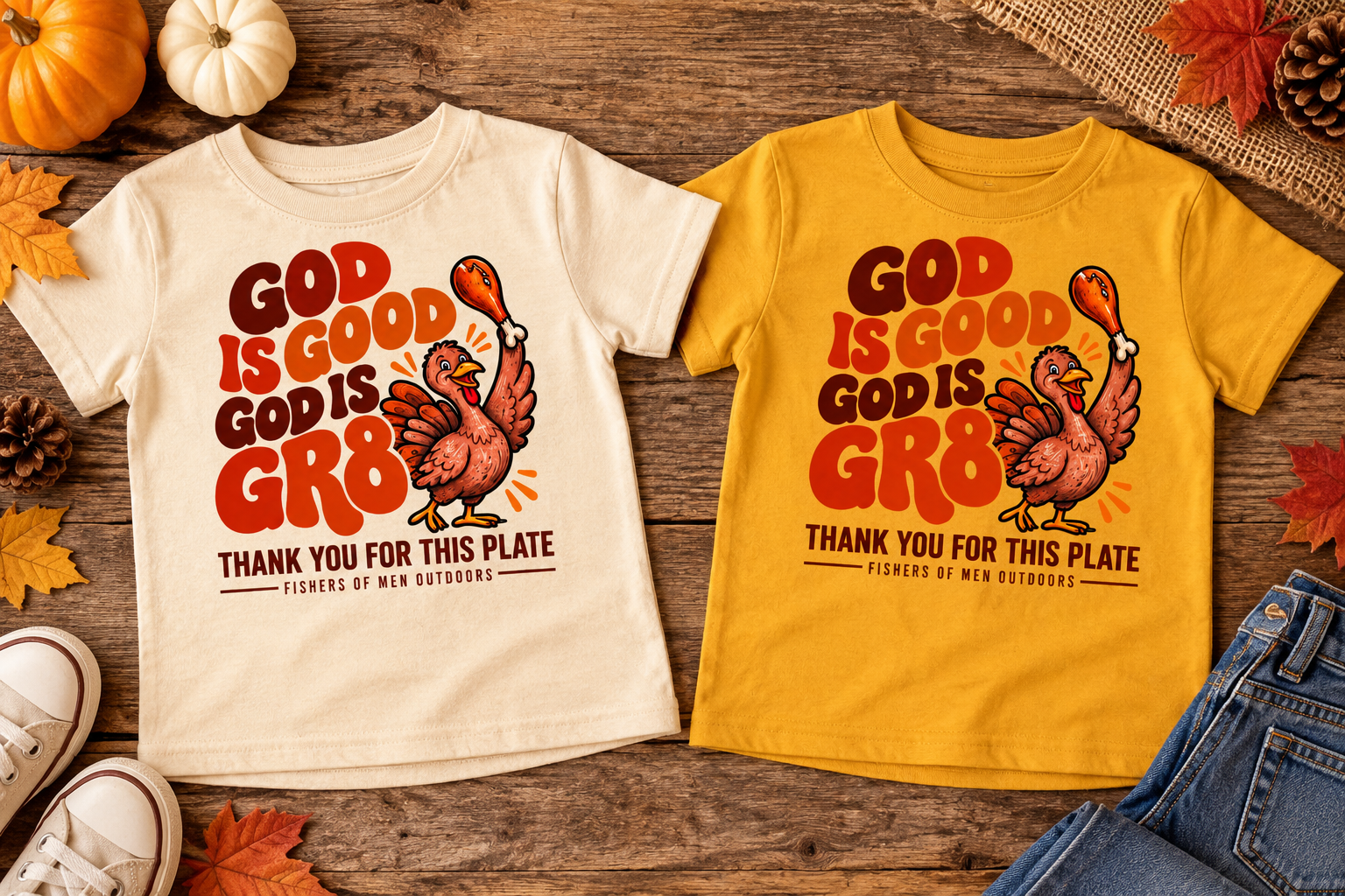 God is GR8 Toddler Tee