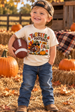 Turkeys, Football & Fall Toddler Tee