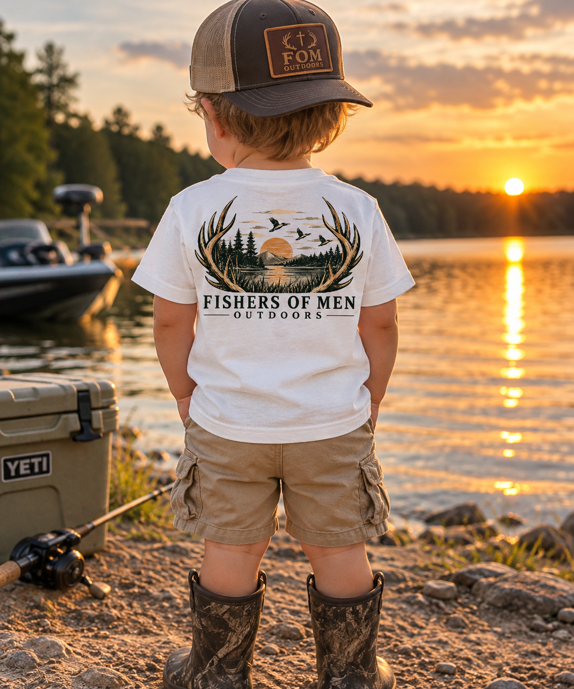 Little Buck Outdoors Tee - Toddlers
